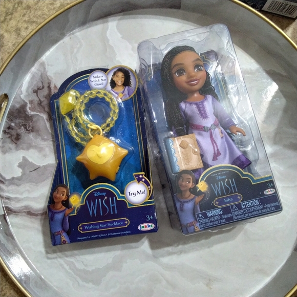 Disney Wish Asha Doll with Star Necklace Bundle (3 bundles Available) - Picture 4 of 6